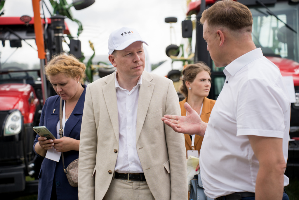 Дмитрий Теплов, директор КРМЗ, на агрофоруме «Прикамский агрофест»